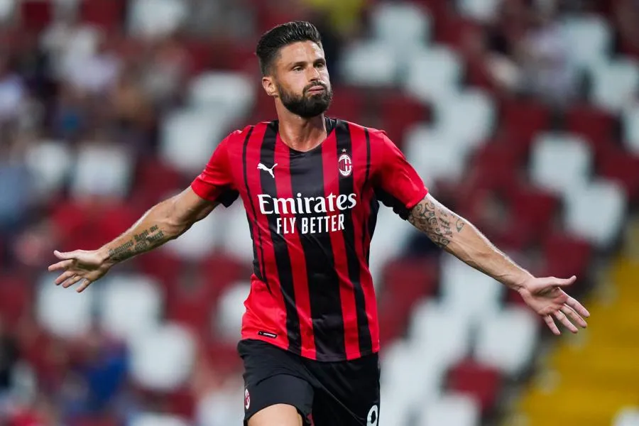 Giroud double buteur avec l’AC Milan