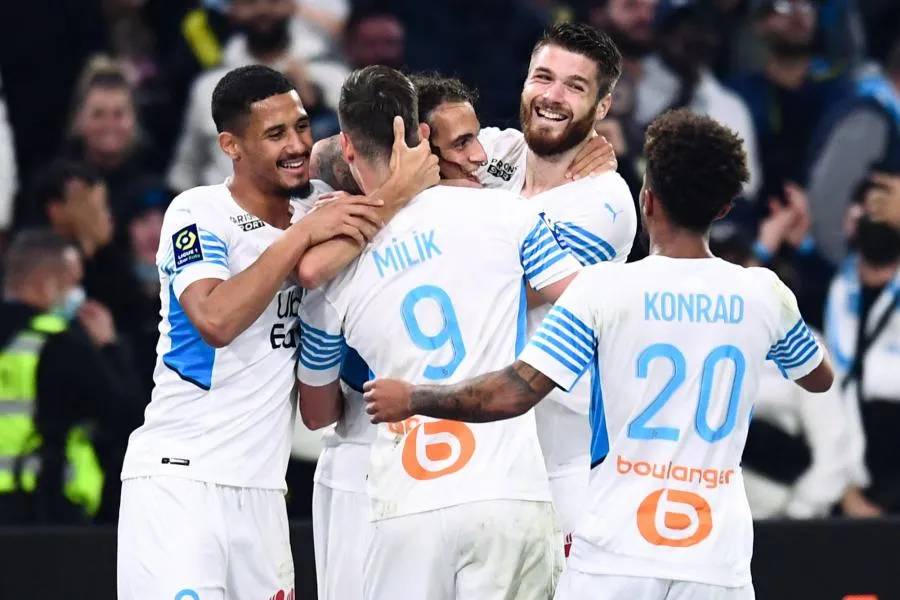 L&rsquo;OM assomme Lorient et monte sur le podium