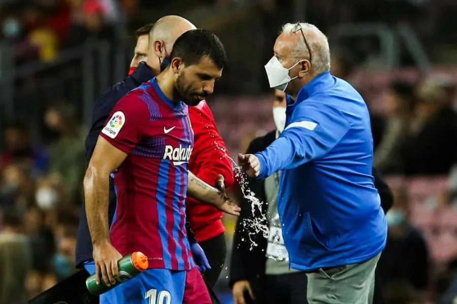 Sergio Agüero à l’hôpital pour passer des tests cardiaques