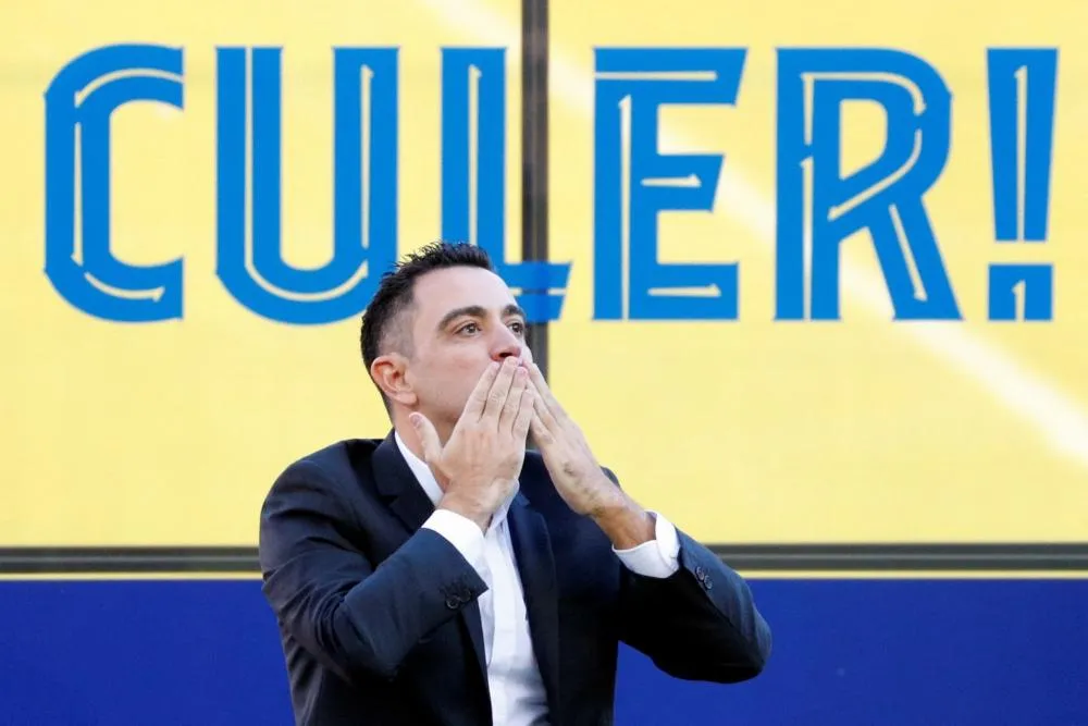 Les premiers mots de Xavi au FC Barcelone