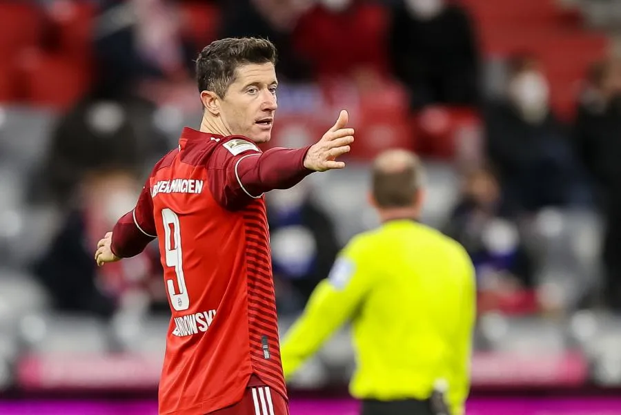 Lewandowski remporte le prix du meilleur buteur de l&rsquo;année