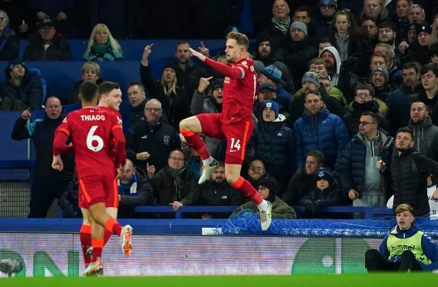 Liverpool gifle Everton à Goodison Park