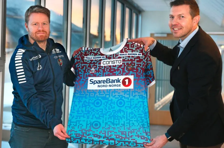 Tromsø  lance un maillot QR code qui dénonce le Qatar