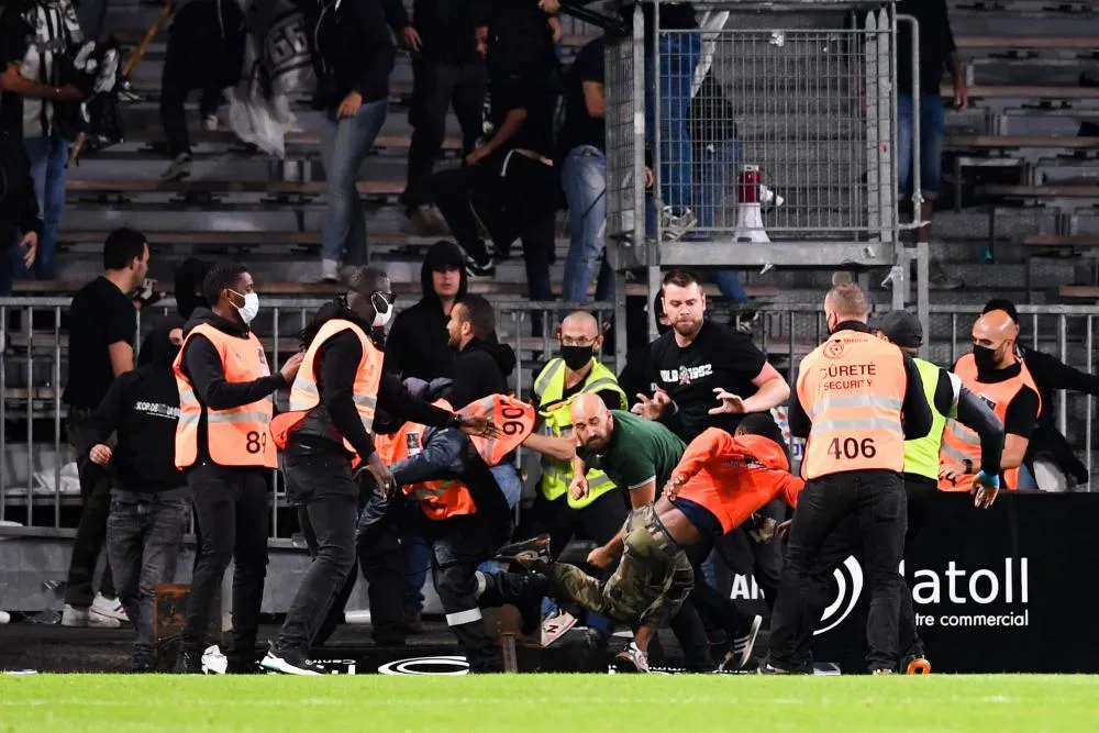 Quatre supporters d&rsquo;Angers en garde à vue après les incidents face à l&rsquo;OM