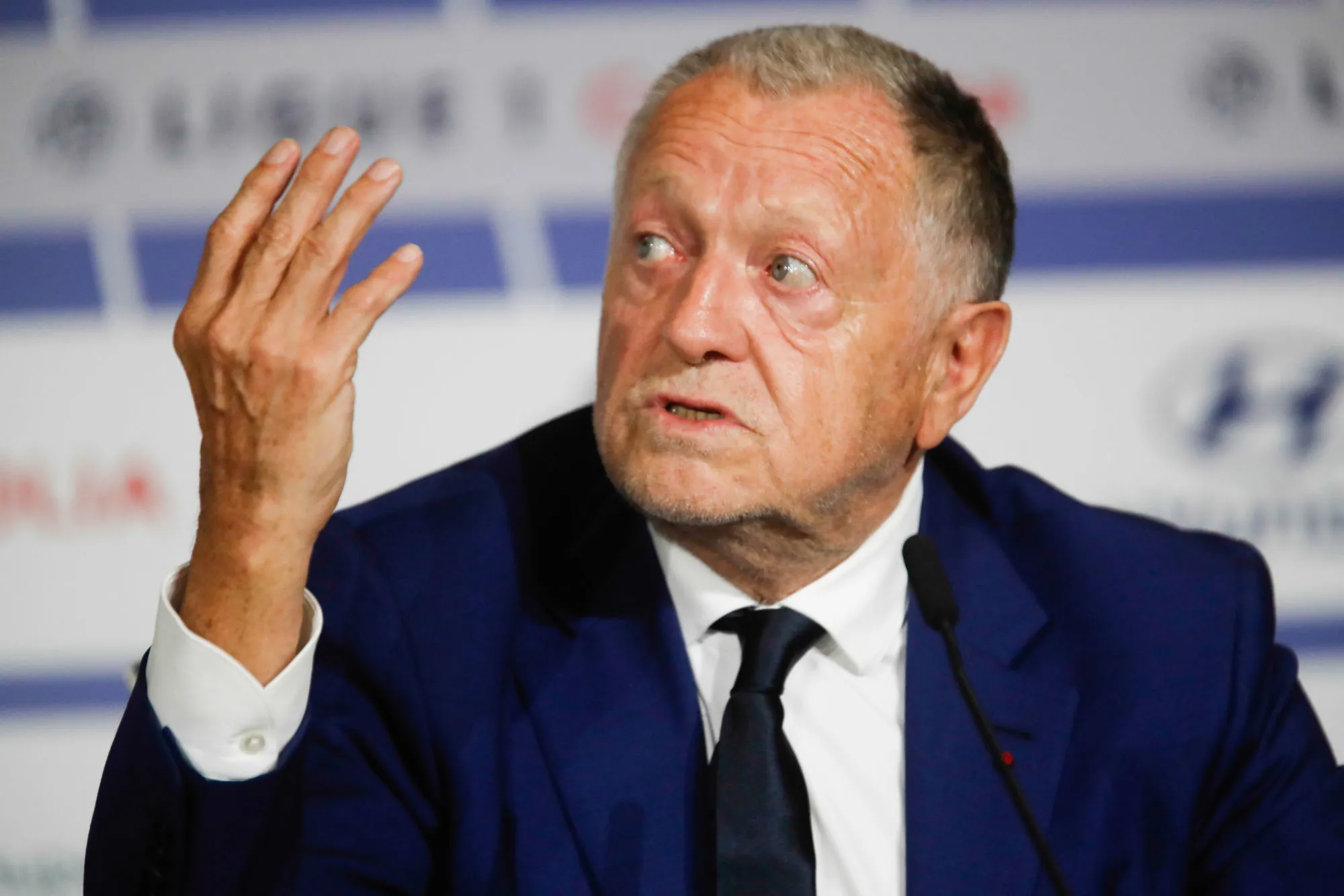 Aulas : «<span style="font-size:50%">&nbsp;</span>Tout n&rsquo;est pas à mettre sur le dos de nos supporters<span style="font-size:50%">&nbsp;</span>»