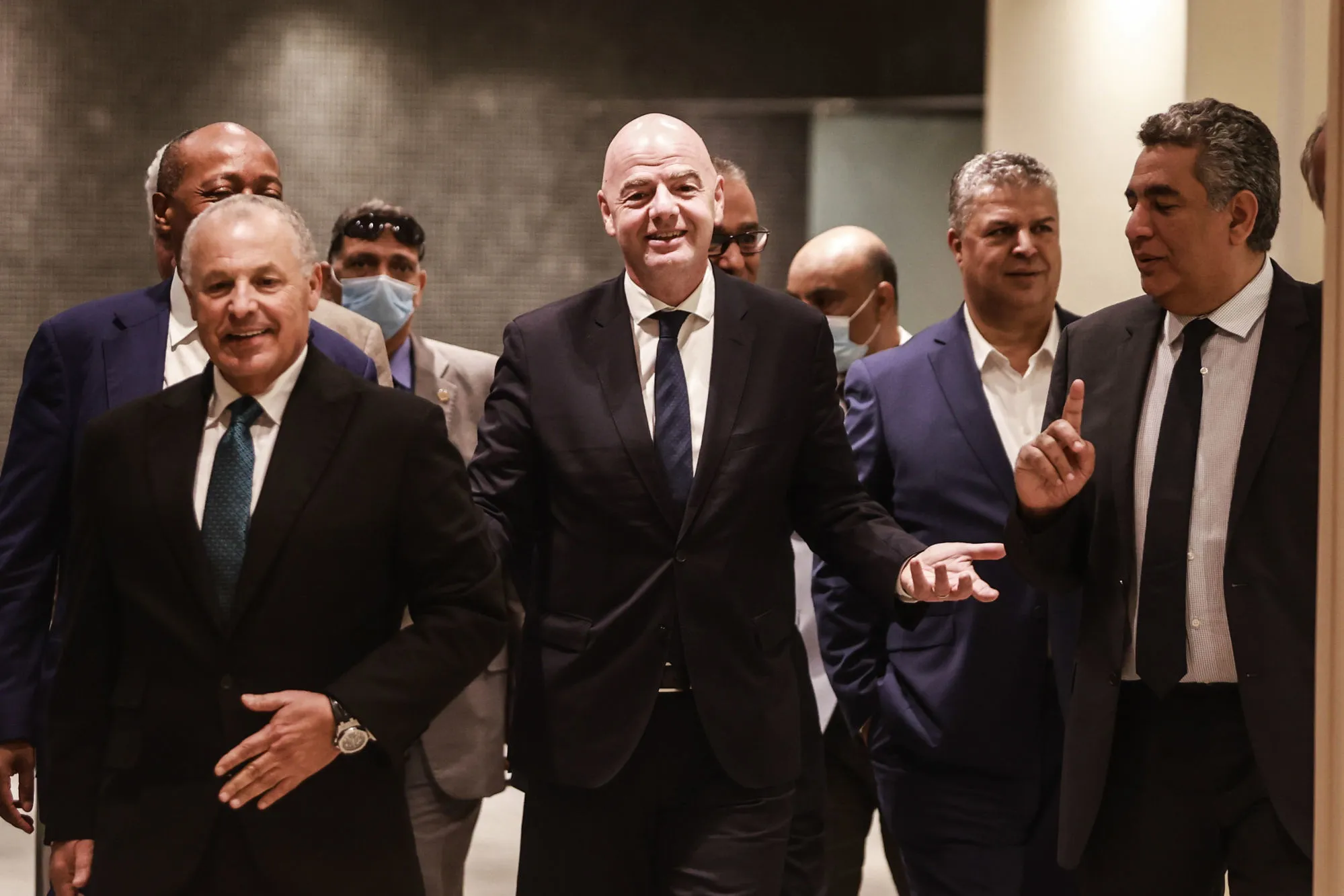 Infantino : «<span style="font-size:50%">&nbsp;</span>Les jeunes veulent un Mondial plus souvent<span style="font-size:50%">&nbsp;</span>»