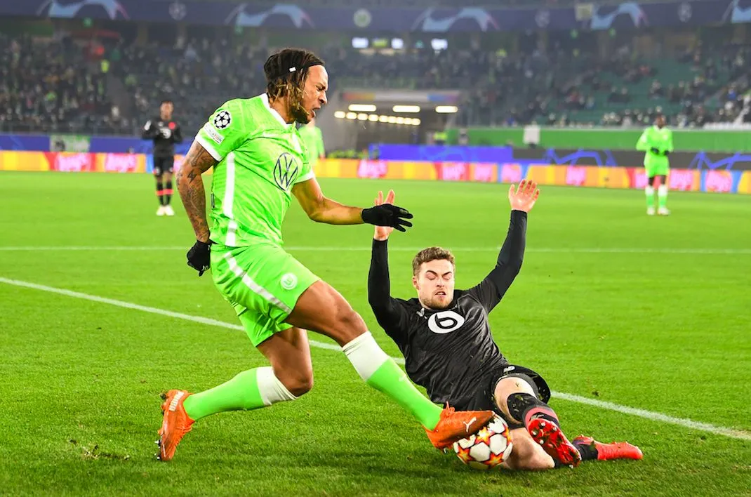 Les notes de Lille face à Wolfsburg