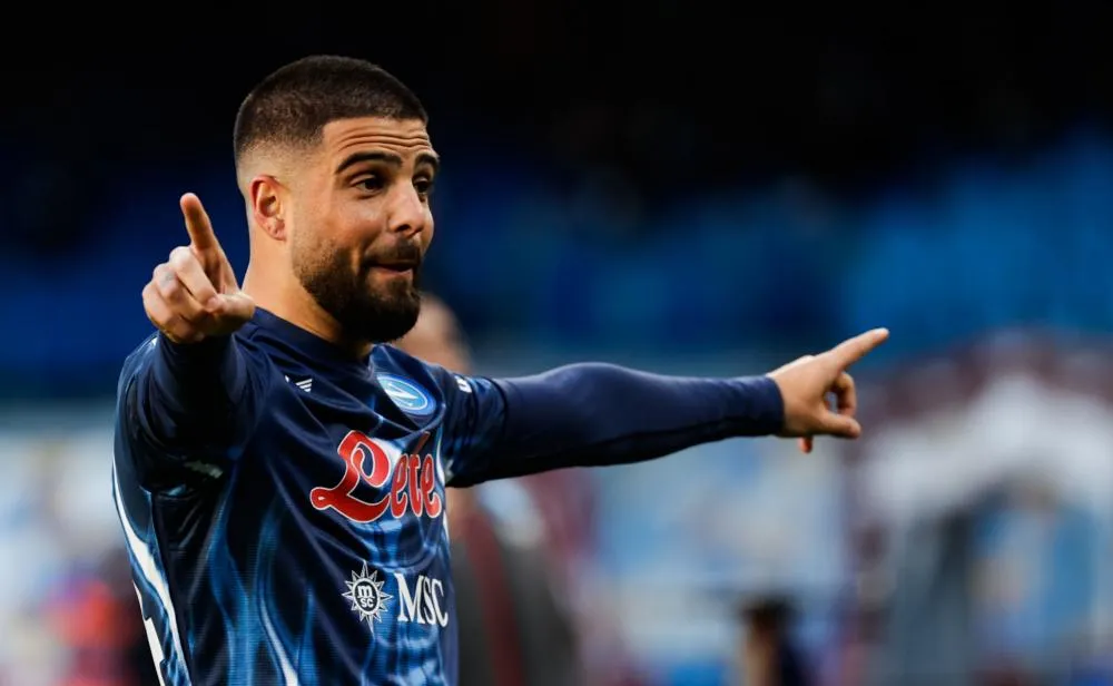 Lorenzo Insigne égale le nombre de buts de Diego Maradona avec le SSC Napoli