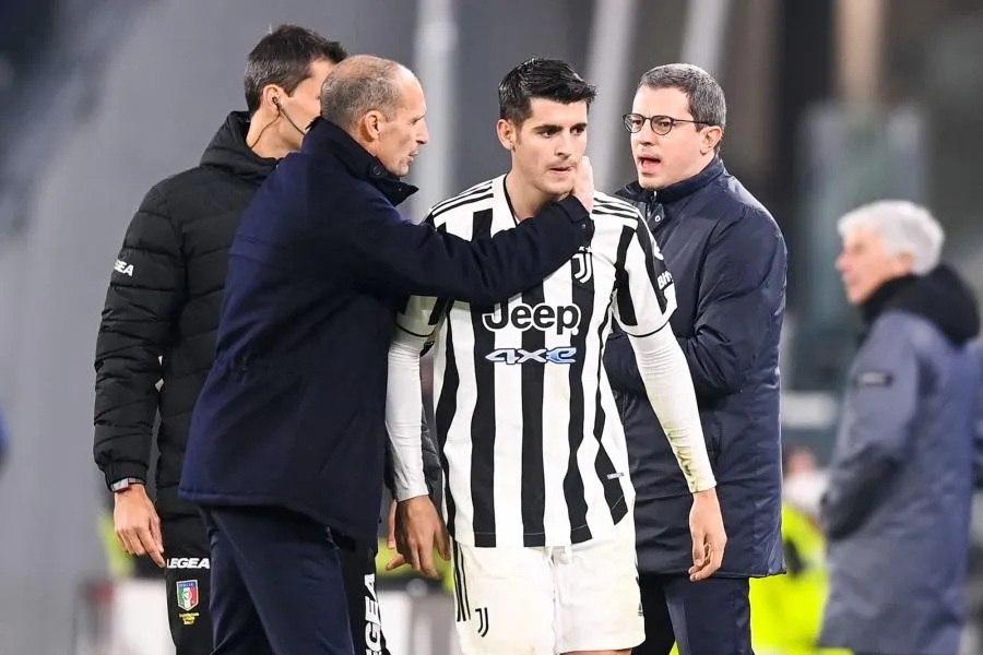 Allegri ferme la porte à un départ d&rsquo;Álvaro Morata cet hiver