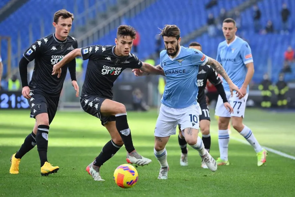 La Lazio sauve un point contre Empoli