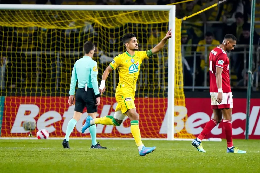 Ludovic Blas (FC Nantes) éjecte le Stade brestois de la Coupe