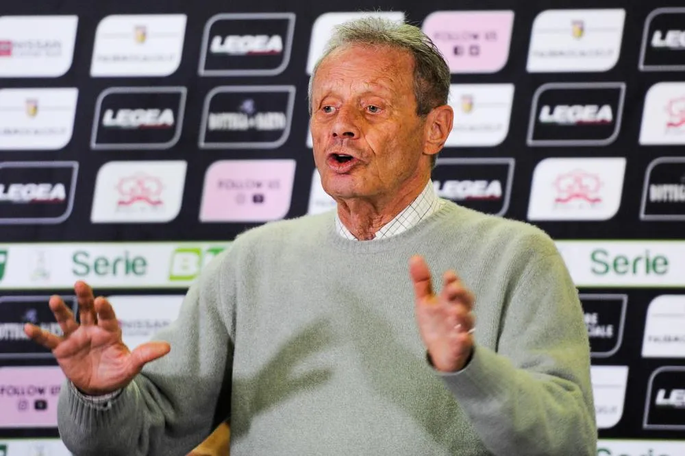 Décès de Maurizio Zamparini, président historique du Palermo FC