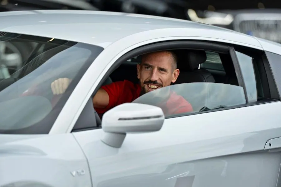 Ribéry condamné à une amende par son club après son accident de la route