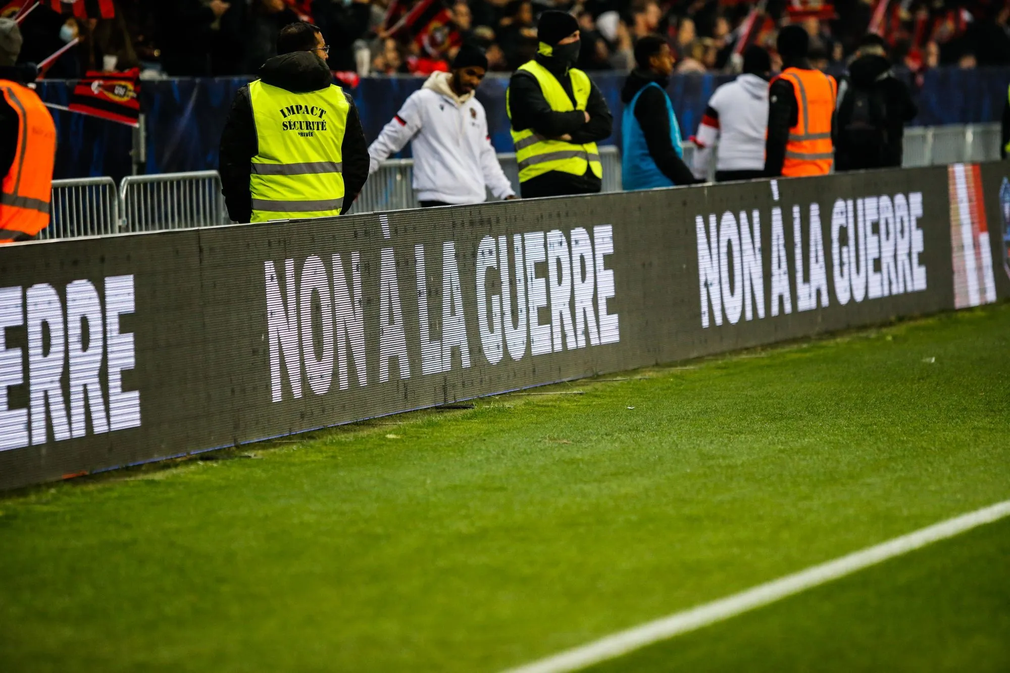 La LFP annonce qu’un message de paix sera diffusé pendant les matchs du week-end