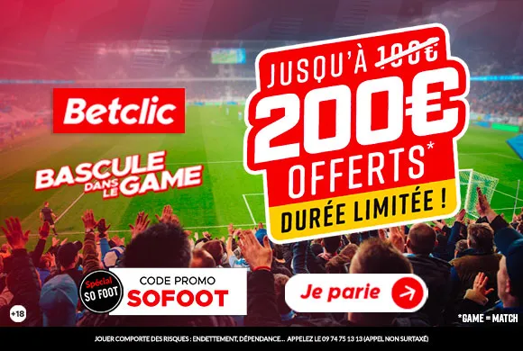 Ligue des champions : 200€ offerts au lieu de 100€ chez Betclic !