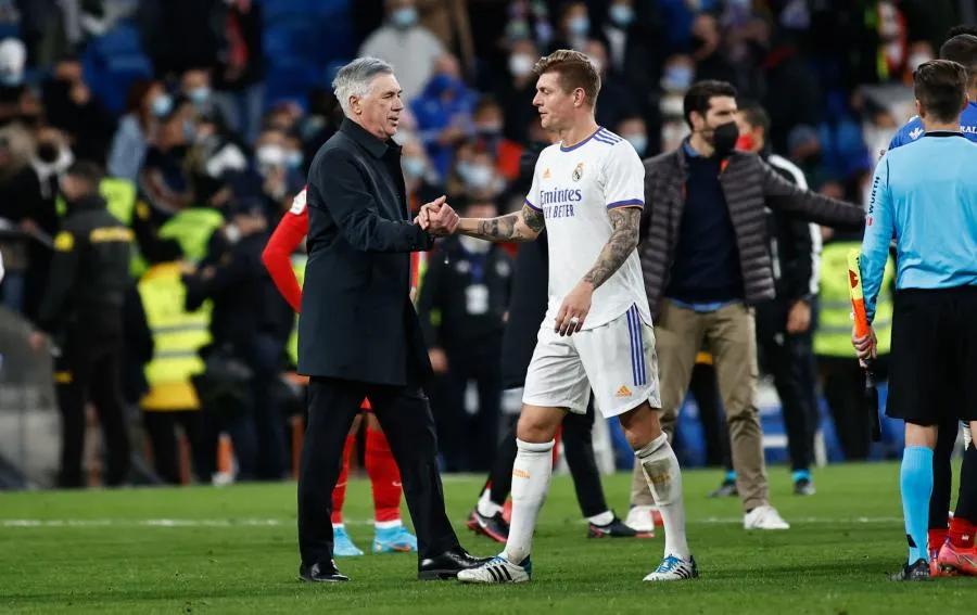 Carlo Ancelotti :  «<span style="font-size:50%">&nbsp;</span>Si je pense que Kroos est à 95%, il ne jouera pas <span style="font-size:50%">&nbsp;</span>»