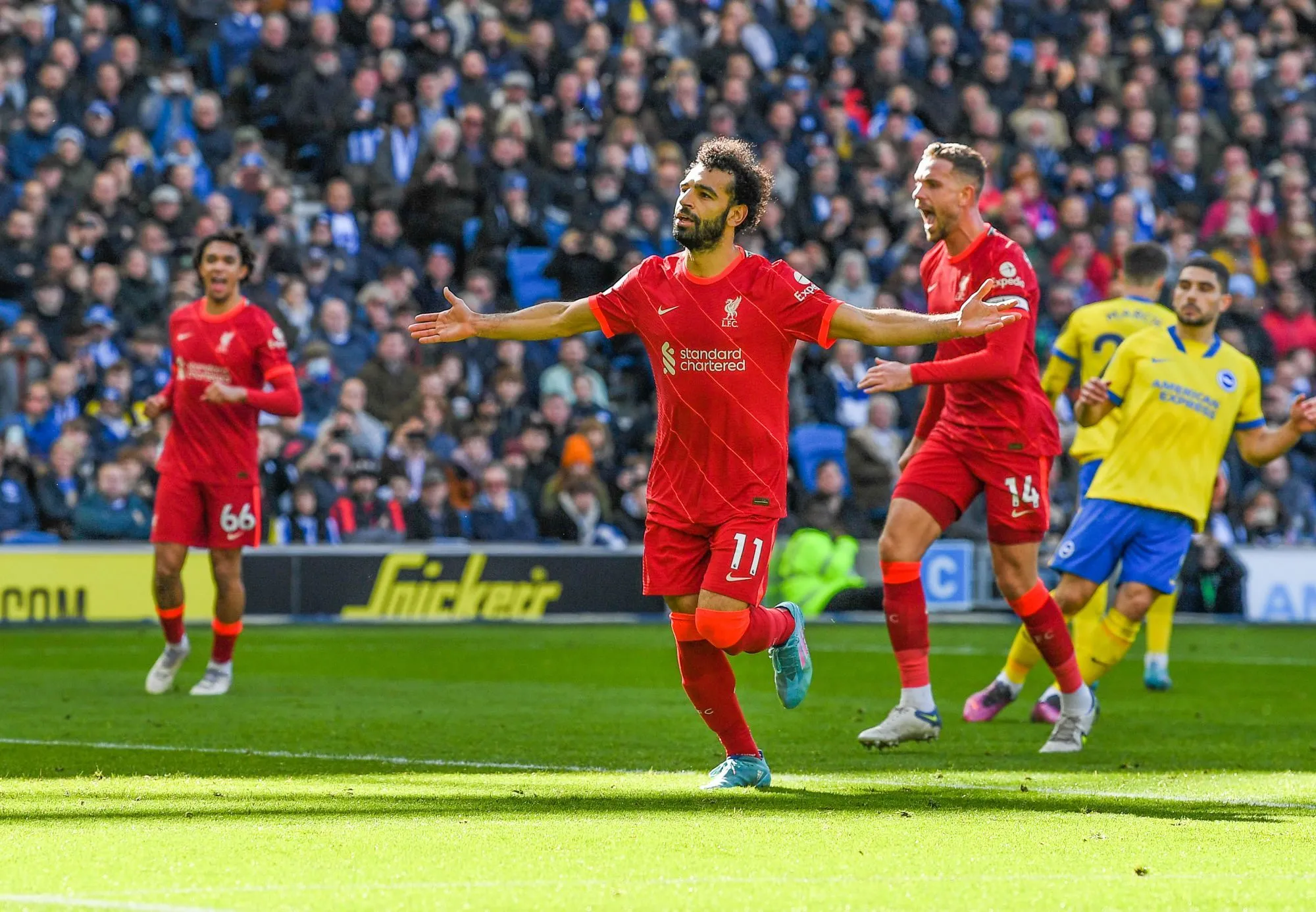 Mohamed Salah marque l&rsquo;histoire avec Liverpool