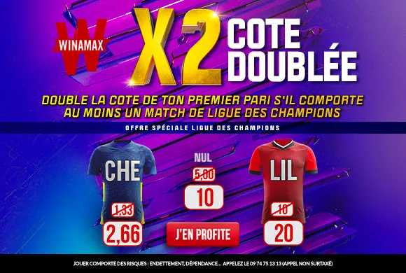 Pronostic Chelsea Lille : Analyse, pronos et cotes doublées sur le 8e aller de Ligue des champions