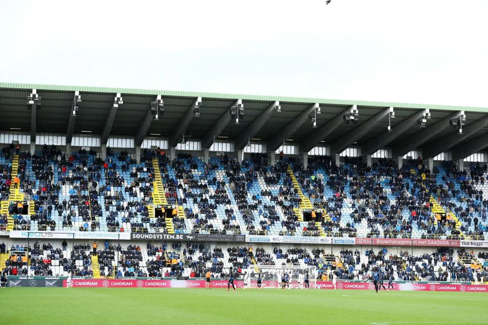 Le Club Bruges lance une application contre le racisme dans son stade Jan Breydel