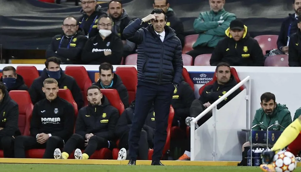 Après Liverpool, Unai Emery estime que Villarreal est «<span style="font-size:50%">&nbsp;</span>toujours en vie<span style="font-size:50%">&nbsp;</span>»