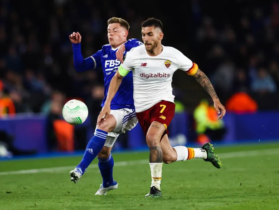 La Roma frustre Leicester