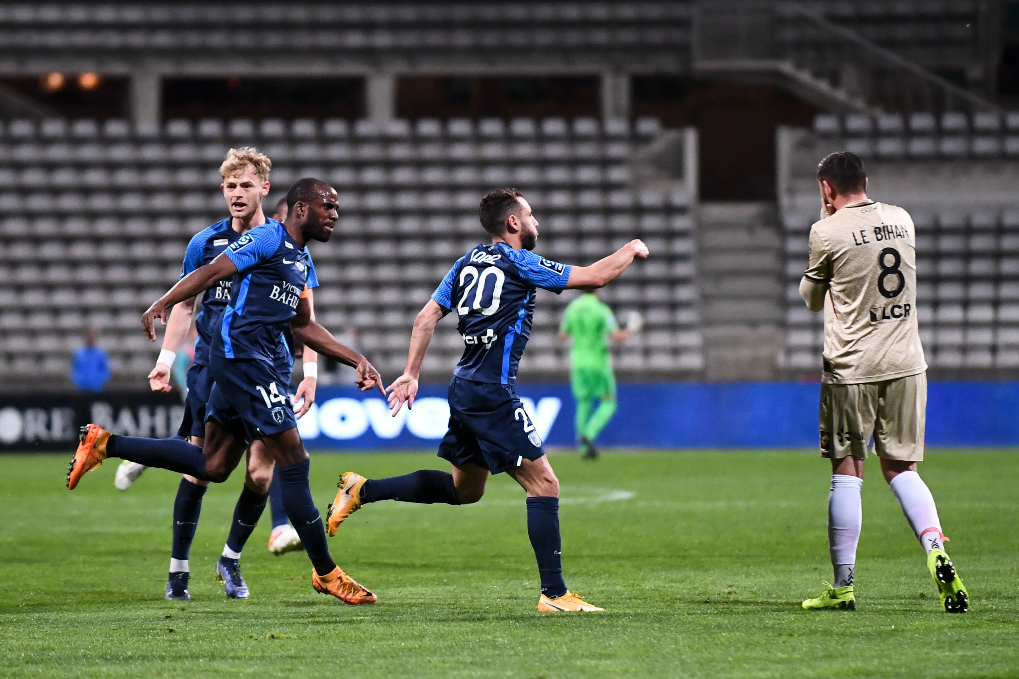 Le Paris FC accroché par Dijon