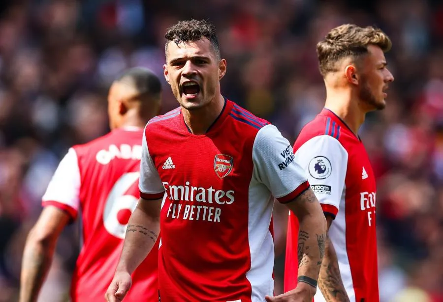 Xhaka ne décolère pas après la défaite d’Arsenal qui risque de lui coûter la Ligue des champions