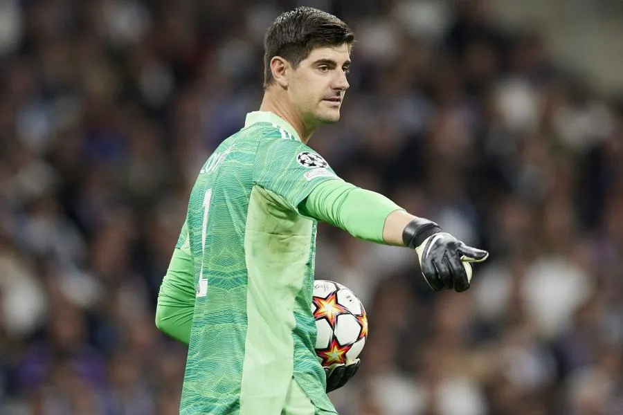 Courtois : «<span style="font-size:50%">&nbsp;</span>On rêve d’être dans des clubs comme ça pour des moments comme ça<span style="font-size:50%">&nbsp;</span>»