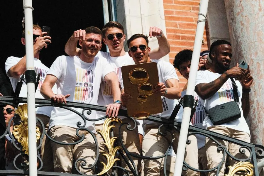 On était aux célébrations du titre de Toulouse