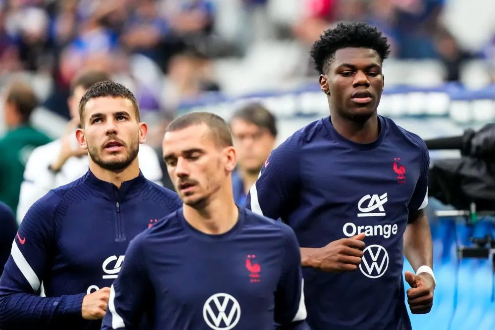 Ligue des nations : L&rsquo;équipe de France avec Aurélien Tchouaméni, Jules Koundé et Kingsley Coman face au Danemark