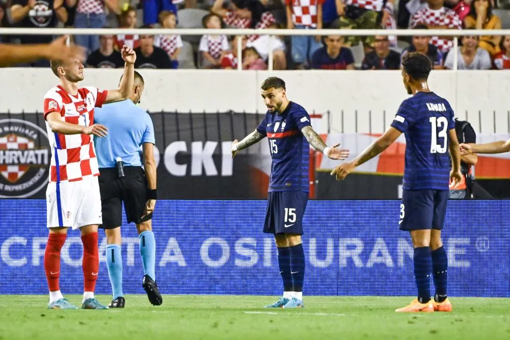 En Croatie, les Bleus de nouveau rattrapés