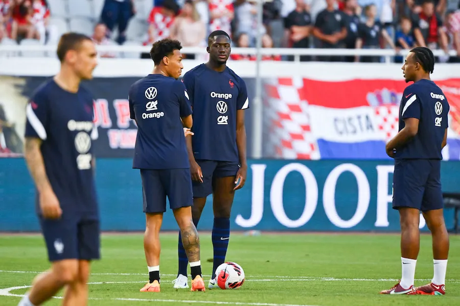 Bleus : Kamara et Konaté titulaires, Benzema aussi