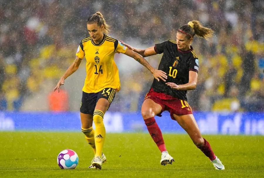 La Suède arrache la victoire contre la Belgique et se qualifie en demies