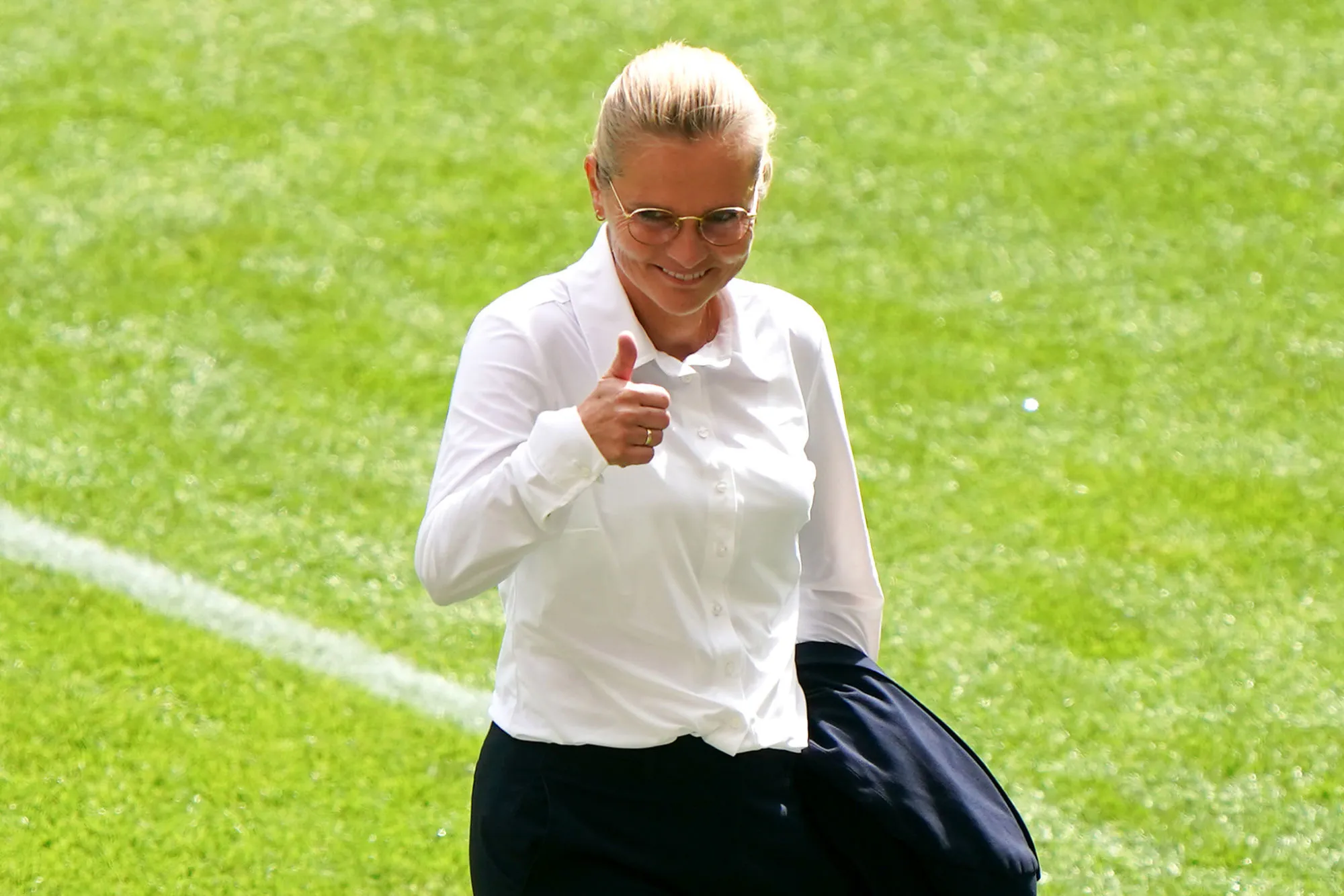 En remportant l&rsquo;Euro, Sarina Wiegman entre au panthéon du football européen