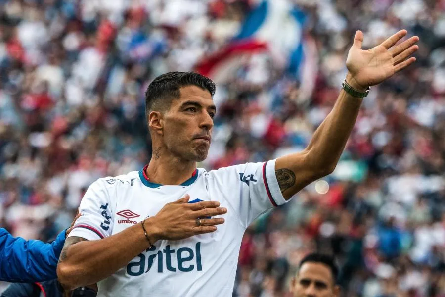Luis Suarez marque déjà avec le Nacional Montevideo