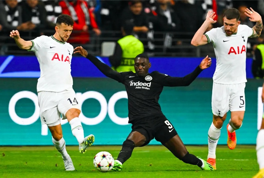 L&rsquo;Eintracht Francfort résiste à Tottenham