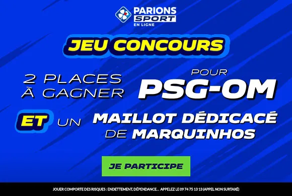 Spécial Classico : 2 places pour le PSG &#8211; OM + 1 maillot dédicacé de Marquinhos à gagner