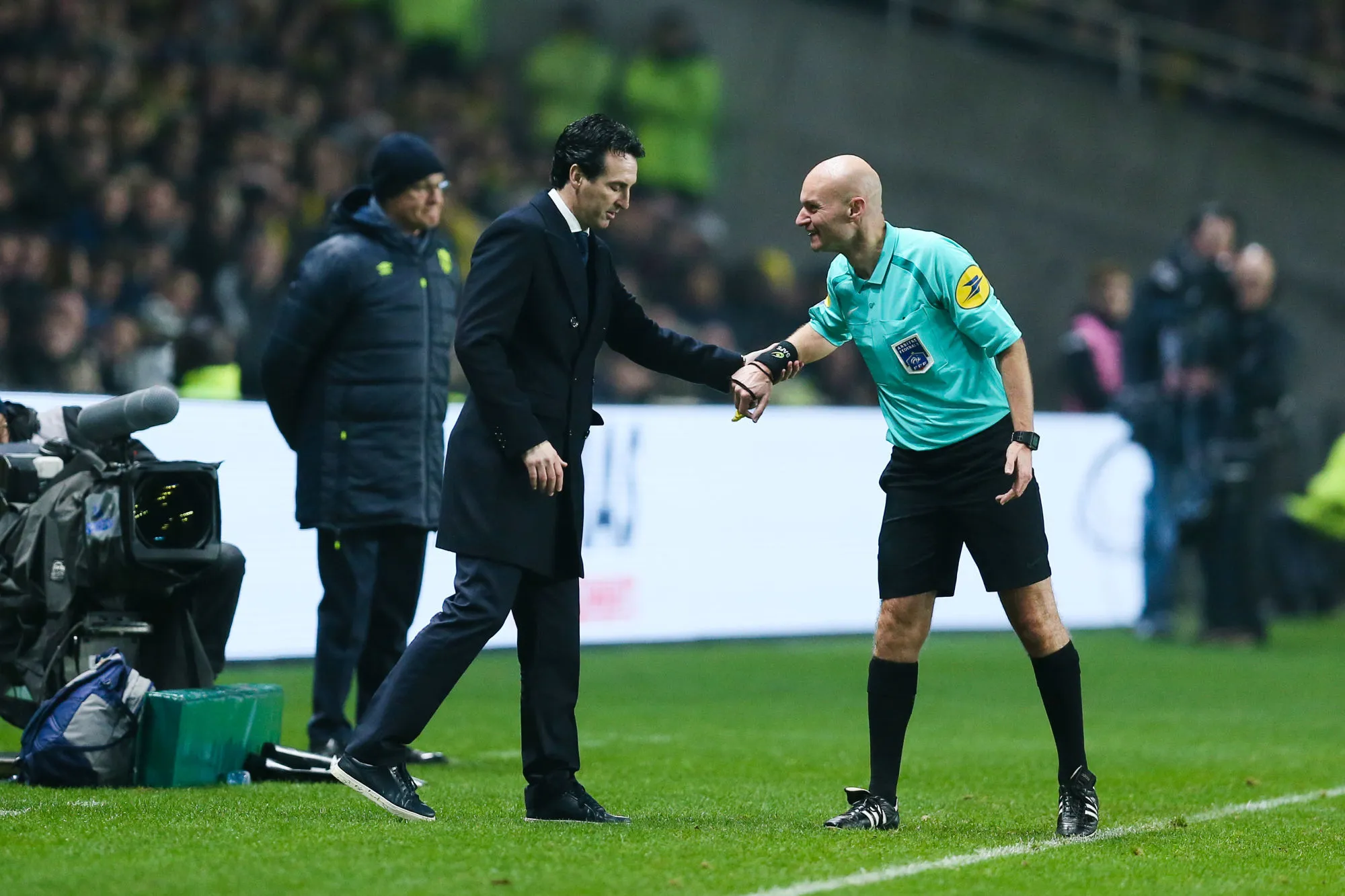 Tony Chapron concède «<span style="font-size:50%">&nbsp;</span>avoir menti<span style="font-size:50%">&nbsp;</span>» à Unai Emery au sujet de l&rsquo;arbitrage de la remontada