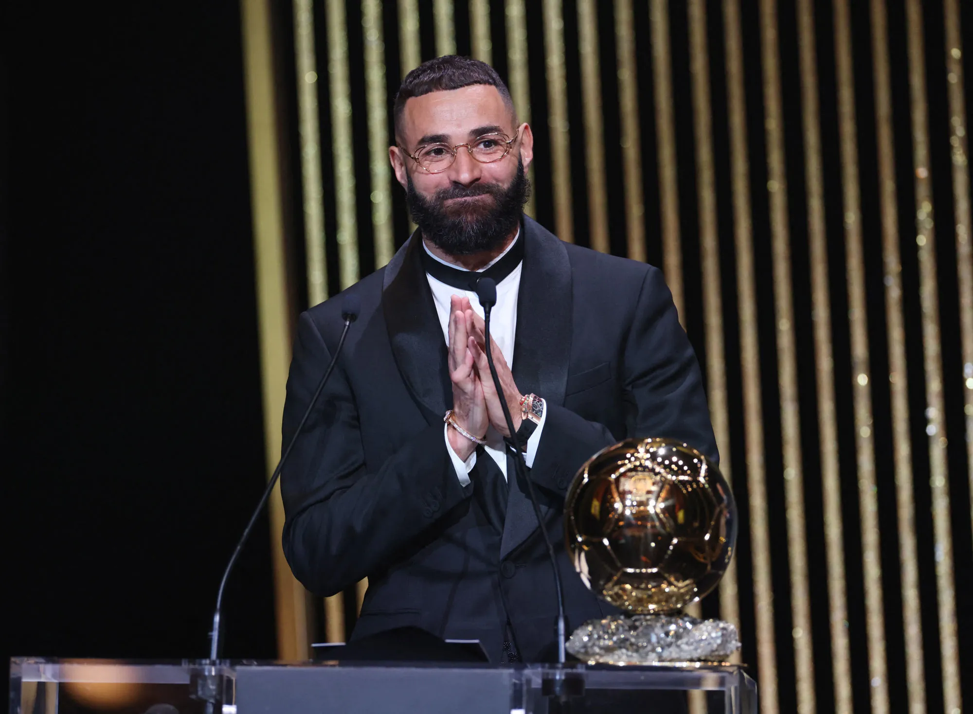 Karim Benzema s&rsquo;est adjugé le Ballon d’or avec une avance insolente