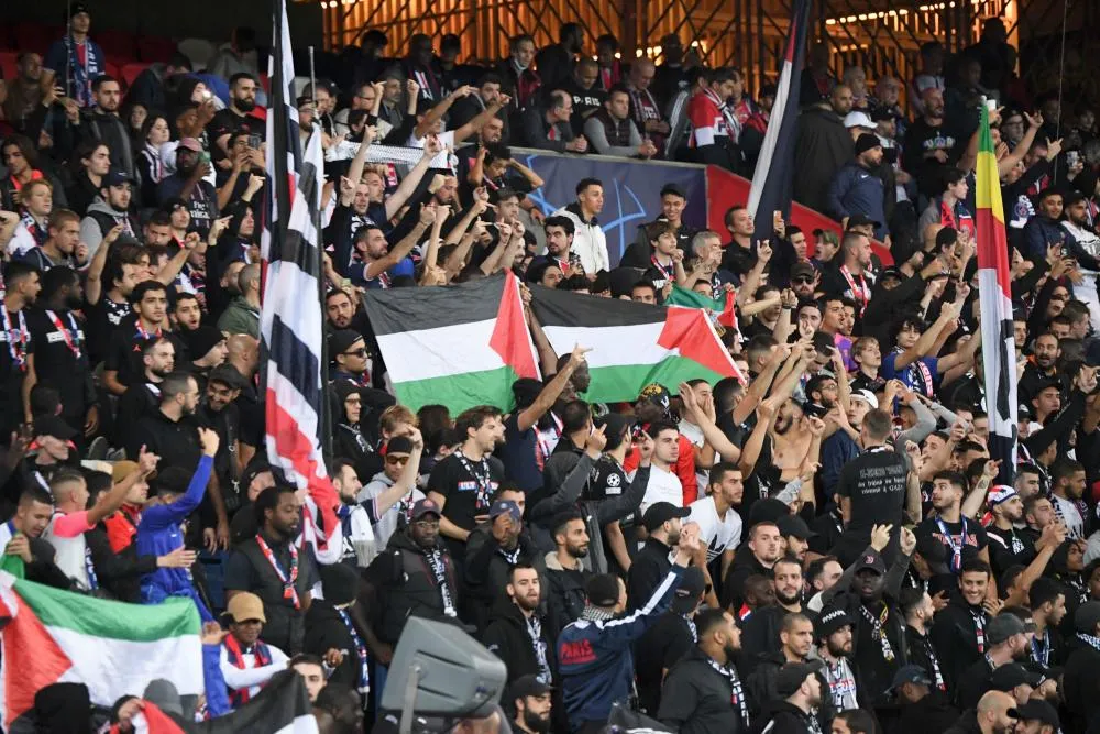 Contre le Maccabi Haïfa, le PSG interdit les drapeaux qui ne font pas référence au club