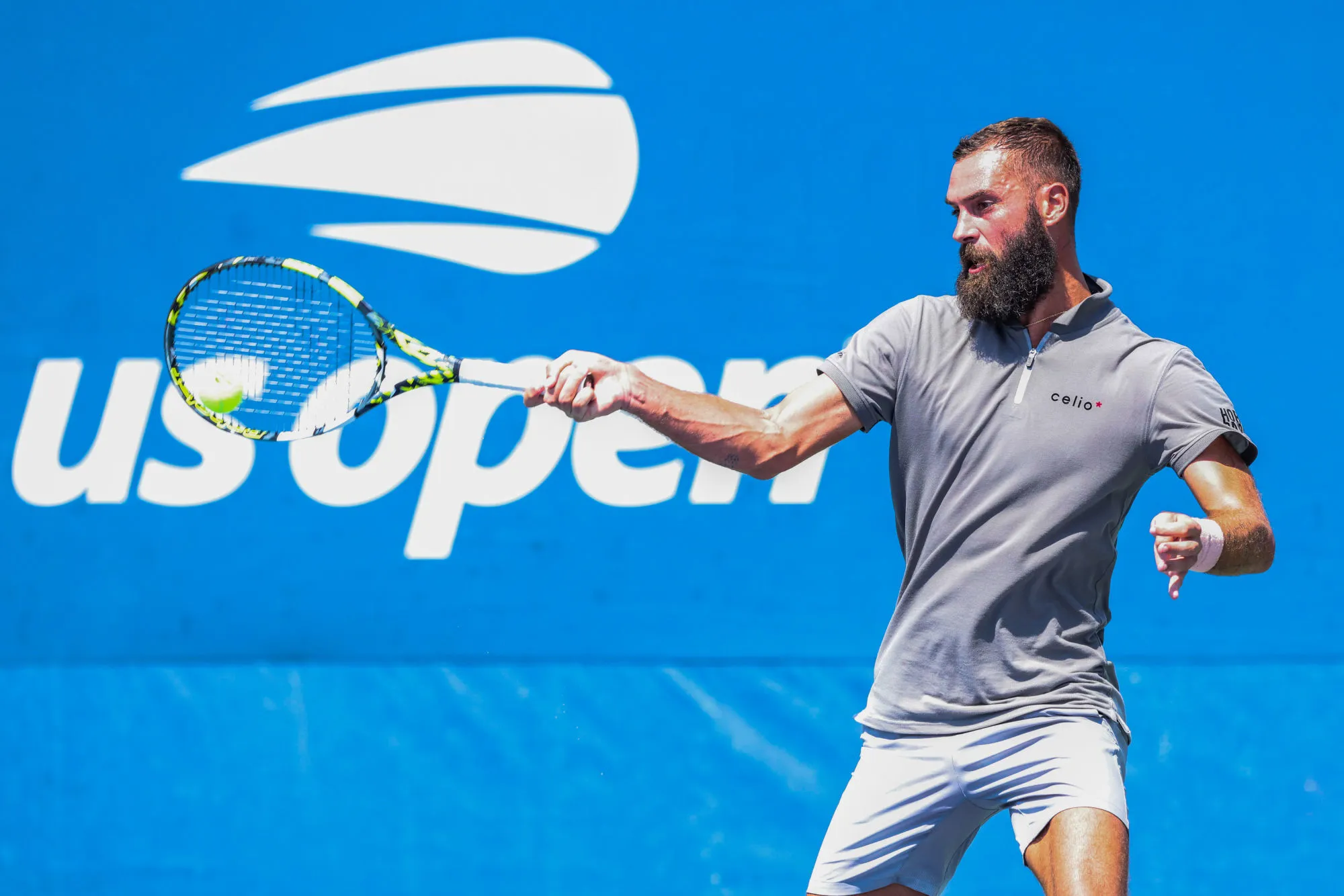 Benoît Paire s’entraîne (et régale) avec le Stade brestois