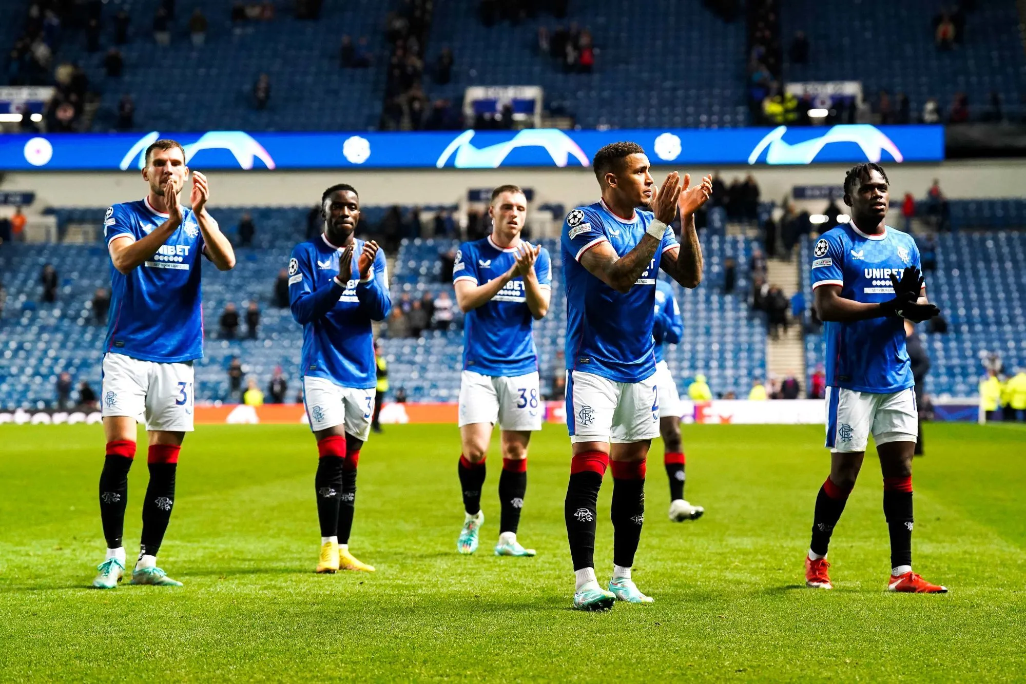 Les Rangers officiellement pire équipe de l&rsquo;histoire de la Ligue des champions