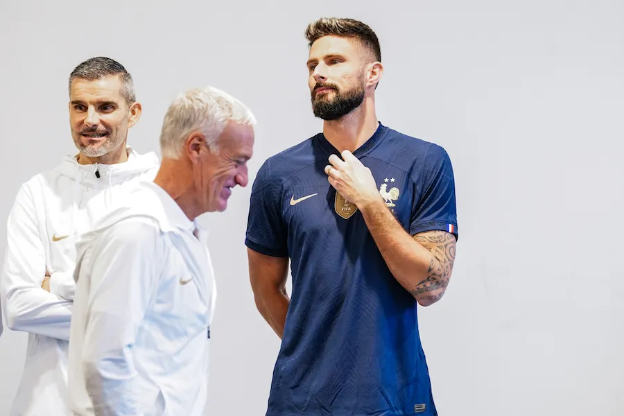 Olivier Giroud : «<span style="font-size:50%">&nbsp;</span>On voulait montrer notre engagement avant de partir au Mondial<span style="font-size:50%">&nbsp;</span>»