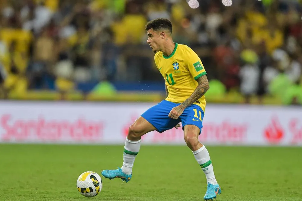 Brésil : Philippe Coutinho (Aston Villa) forfait pour la Coupe du monde