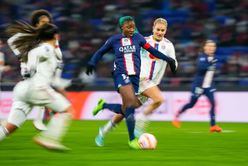 D1 féminine : Le PSG bat enfin l&rsquo;OL chez lui