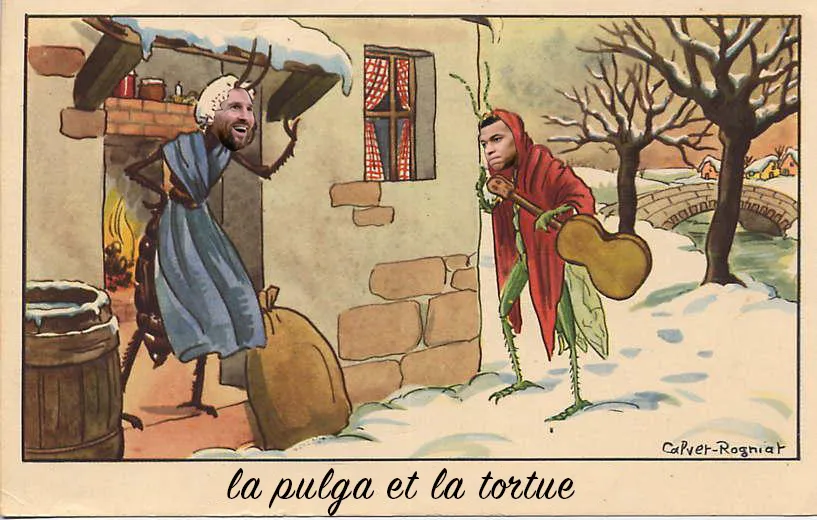 La Pulga et la Tortue