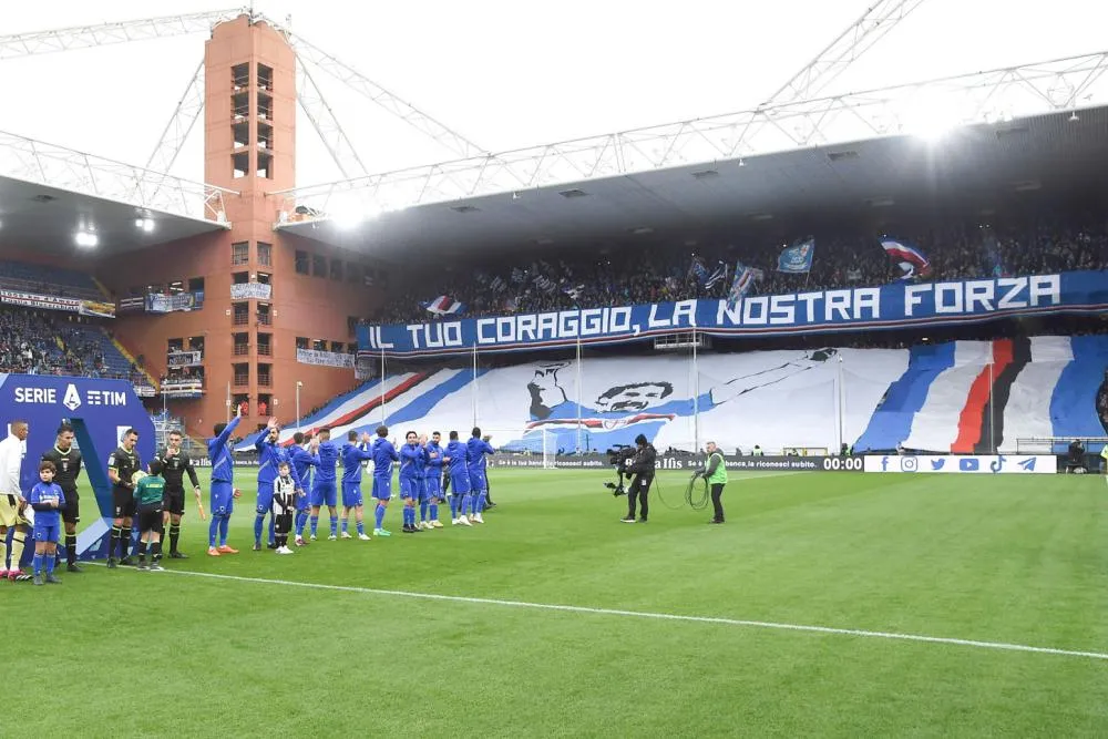 Serie A : Le magnifique hommage des supporters de la Sampdoria à Gianluca Vialli, avant le match contre l&rsquo;Udinese