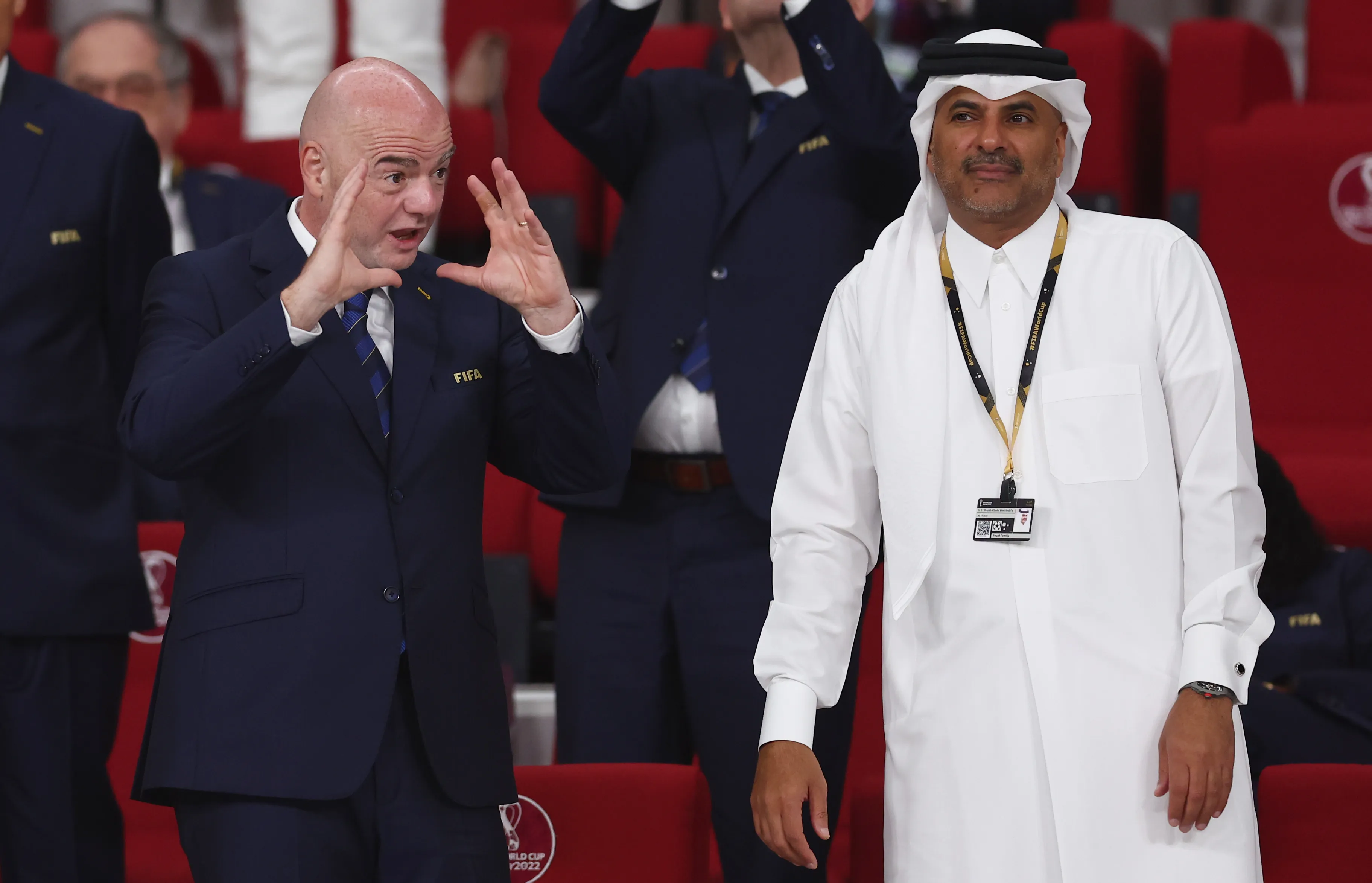 Les consignes de la FIFA pour qu’Infantino passe à la télé pendant la Coupe du monde