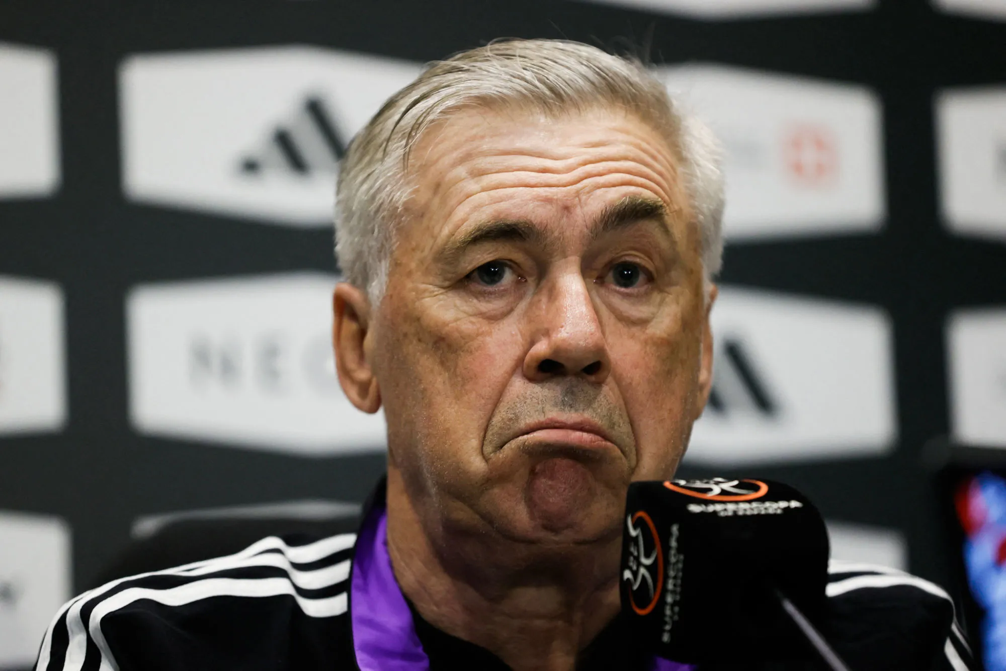 Supercoupe d’Espagne : Carlo Ancelotti refuse de parler d’humiliation