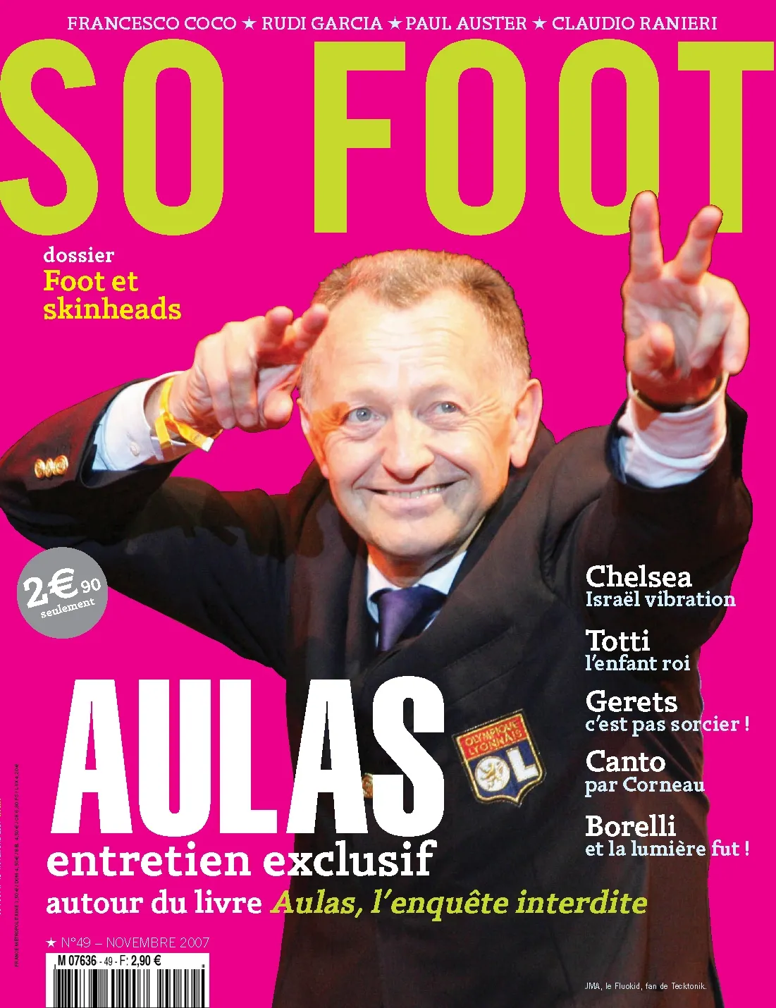 So Foot n°49 &#8211; Novembre 2007